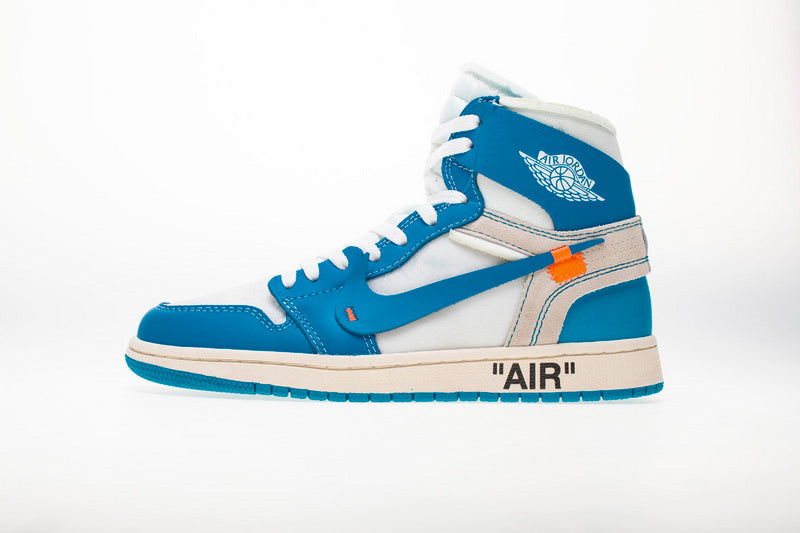 AJ 1 High x Off White 'UNC'
