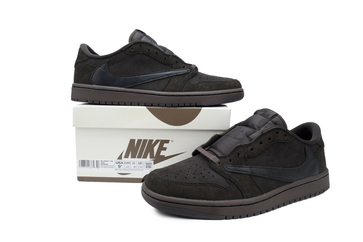 AJ 1 Low "Velvet Brown"
