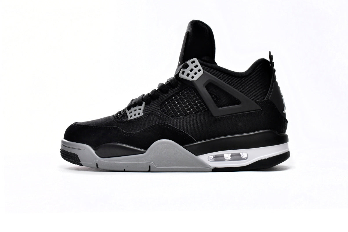 AJ 4 Retro "Black Canvas"