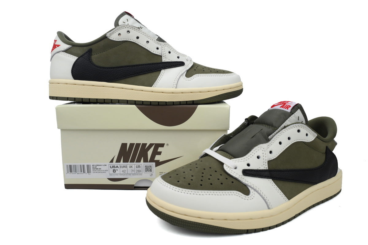 AJ 1 Low "Medium Olive"