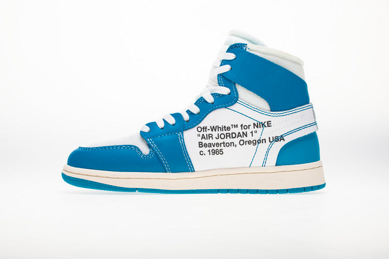 AJ 1 High x Off White 'UNC'
