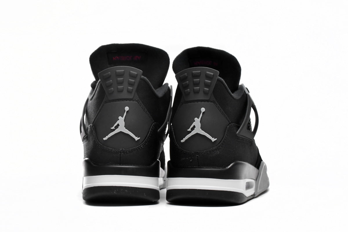 AJ 4 Retro "Black Canvas"