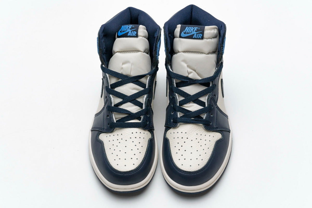 AJ 1 Retro High 'Obsidian University Blue'