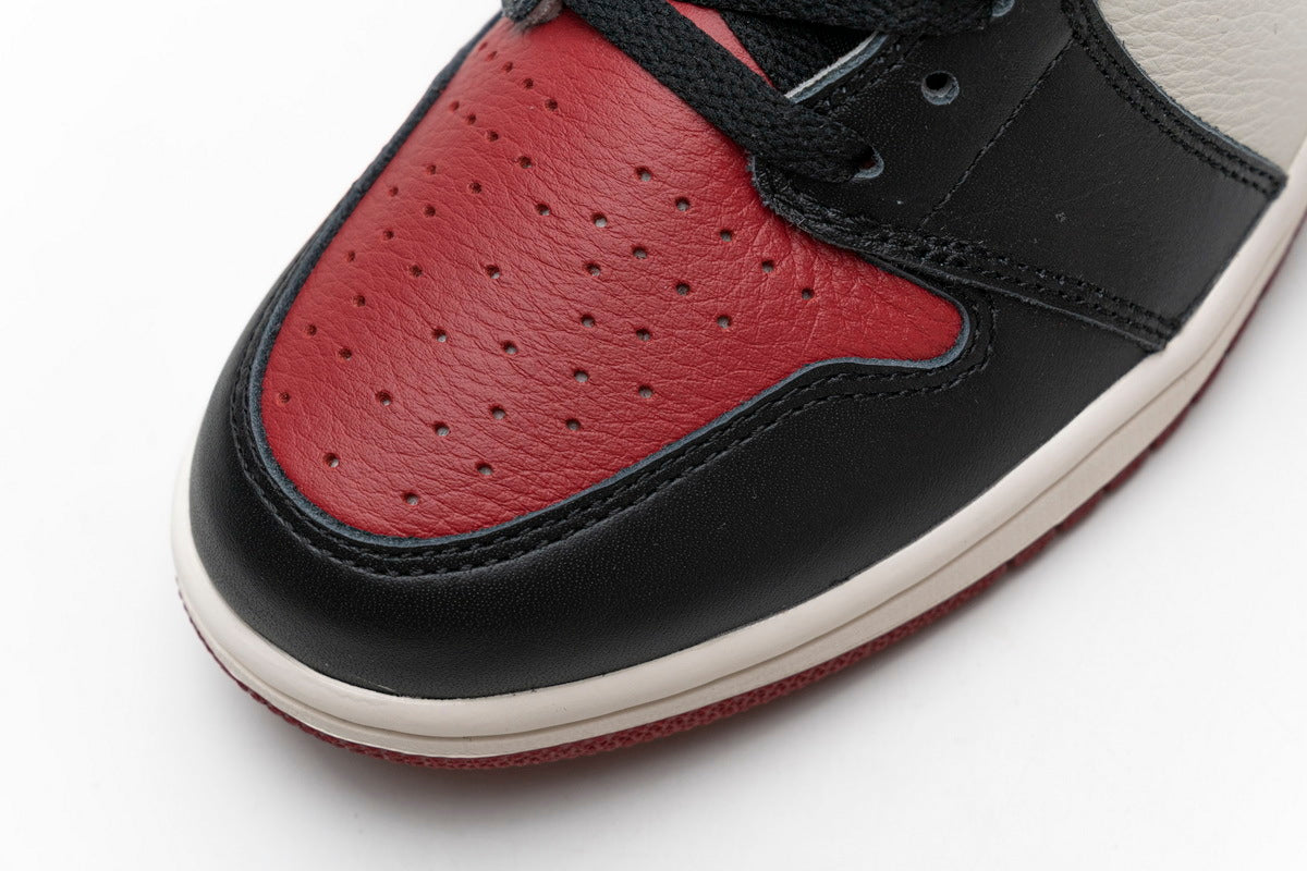 AJ 1 Retro High 'Bred Toe'