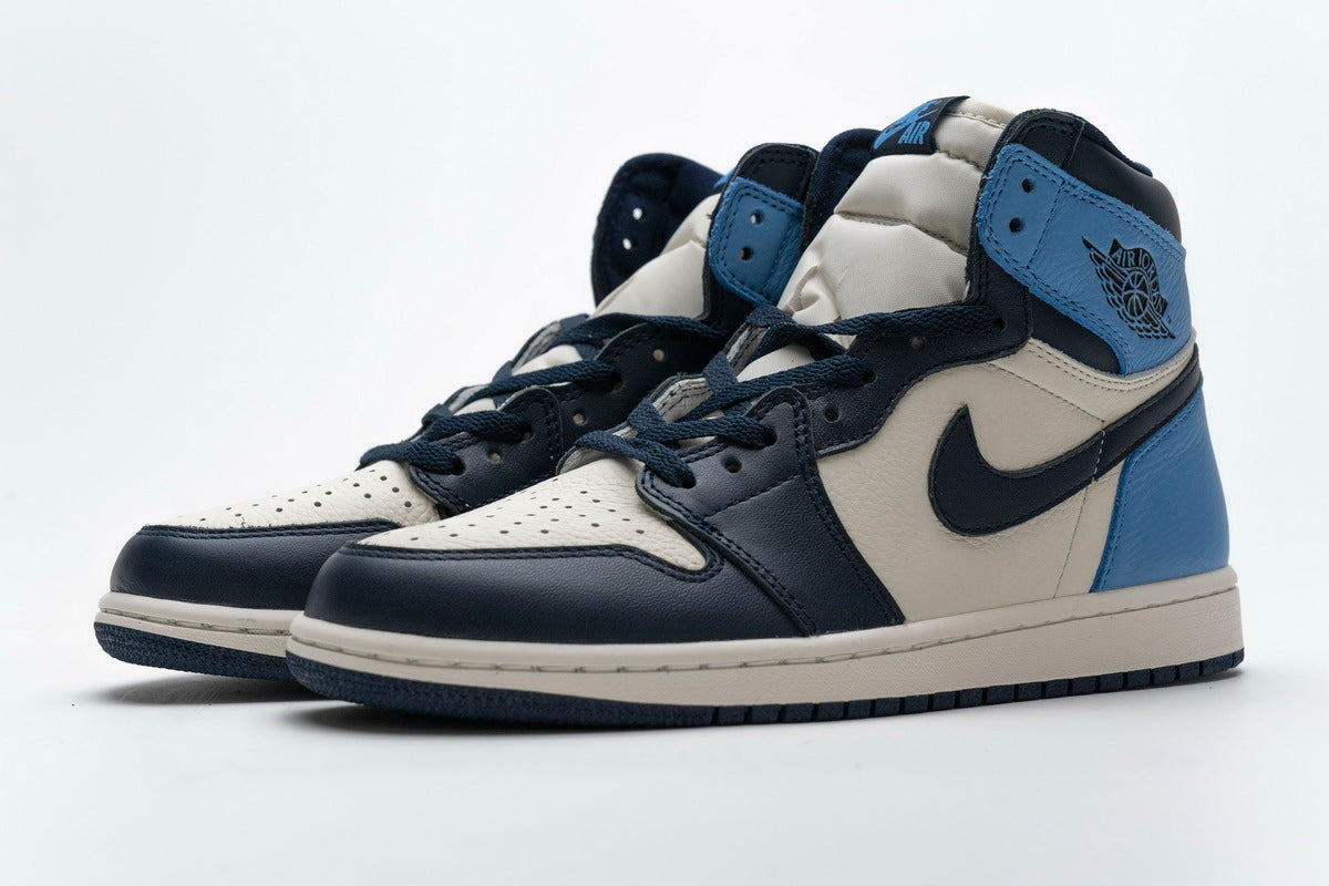 AJ 1 Retro High 'Obsidian University Blue'