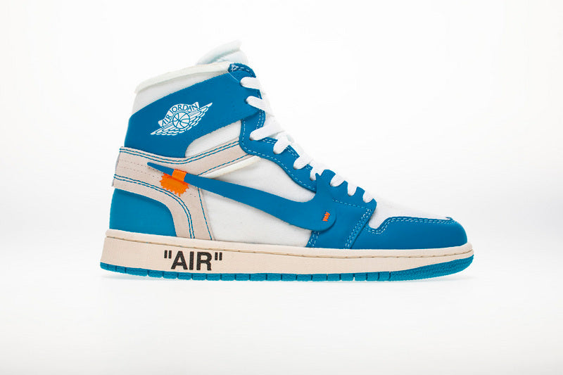AJ 1 High x Off White 'UNC'
